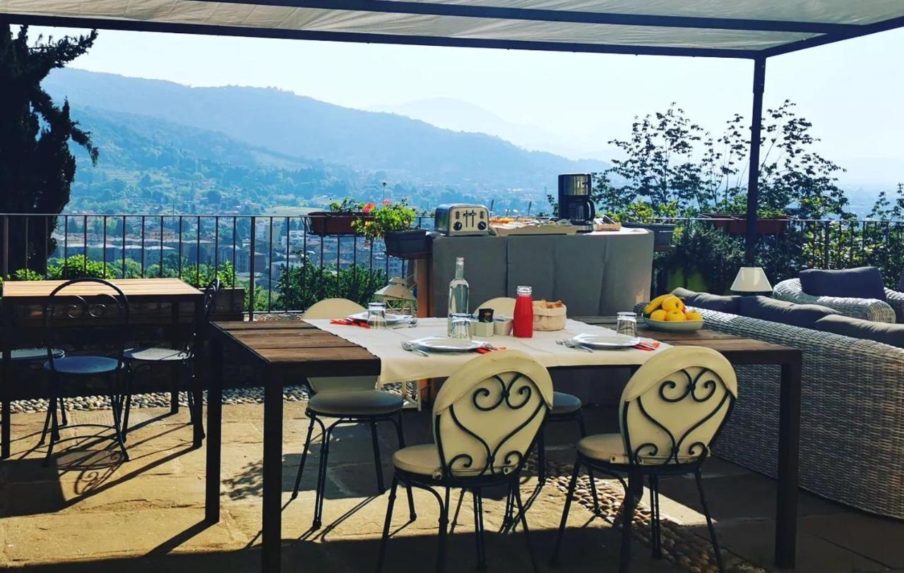 B&B Dimora Delle Donnole Bergamo Alta Exterior foto