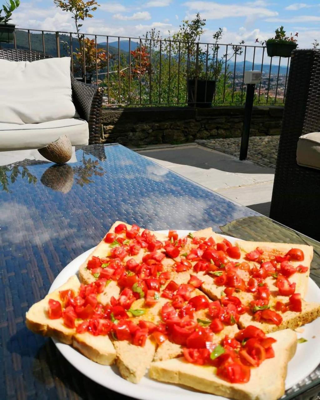 B&B Dimora Delle Donnole Bergamo Alta Exterior foto